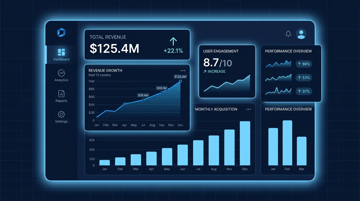 Dashboards Interativos: Transforme Dados em Decisões Estratégicas